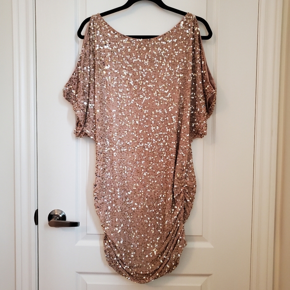 Aidan Mattox Sequin Cocktail Party Dress - Picture 2 of 16